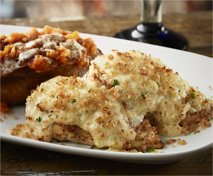 Longhorn Parmesan Crusted Chicken