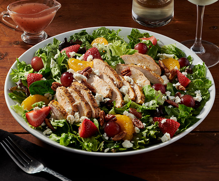 Grilled Chicken & Strawberry Salad