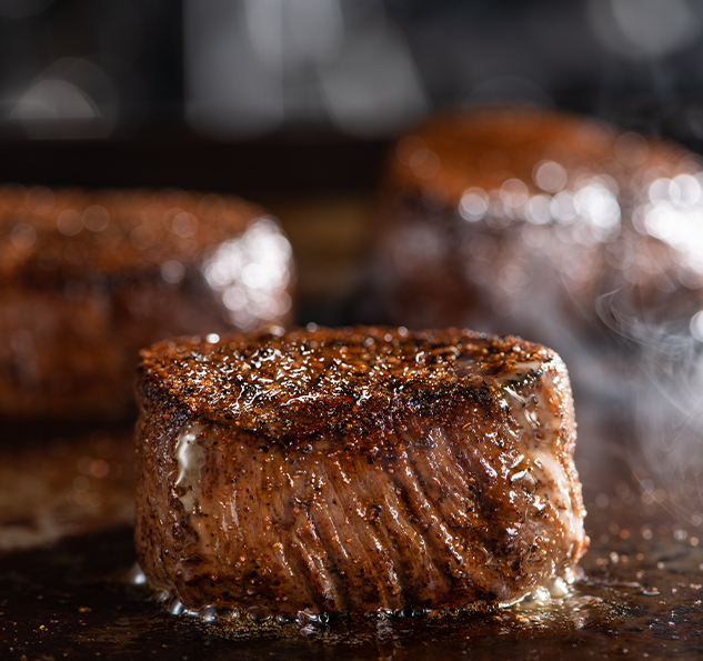 Exceptionally tender center-cut flo's filet