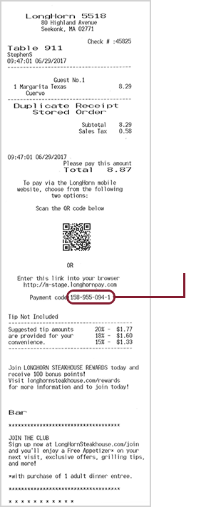 Receipt